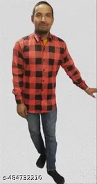 Cotton Blend Checked Shirts for Men, Multicolor, Pack of 2 