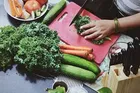 Plastic Vegetable Cutting Board 
