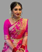 Jacquard Zari Woven Saree for Women 