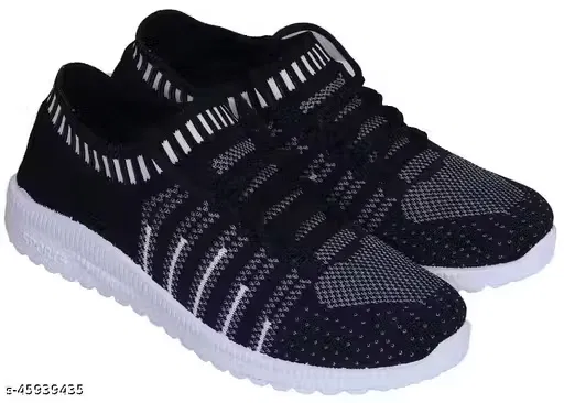 Sports Shoes for Women (Black, 6)
