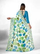 Georgette Printed Saree for Women 