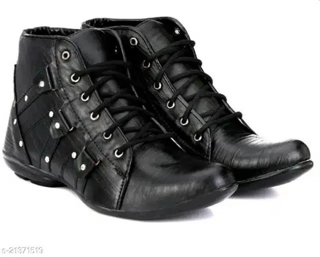 Boots for Men (Black, 9)