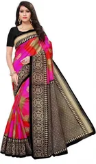 Mysore Silk Printed Saree for Women 