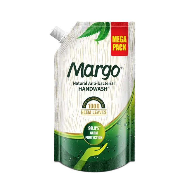 मार्गो नैचुरल एंटी-बैक्टीरियल हैंडवॉश 700 ml (रिफिल)
