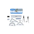 Doms Geommy Mathematical Drawing Instrument Box ,Ensures Accuracy & Perfection | Geometry Box For Students with 10 Pcs Instruments (Pack of 1)
