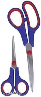 Stainless Steel Sewing & Embroidery Scissors (Multicolor, Pack of 2)