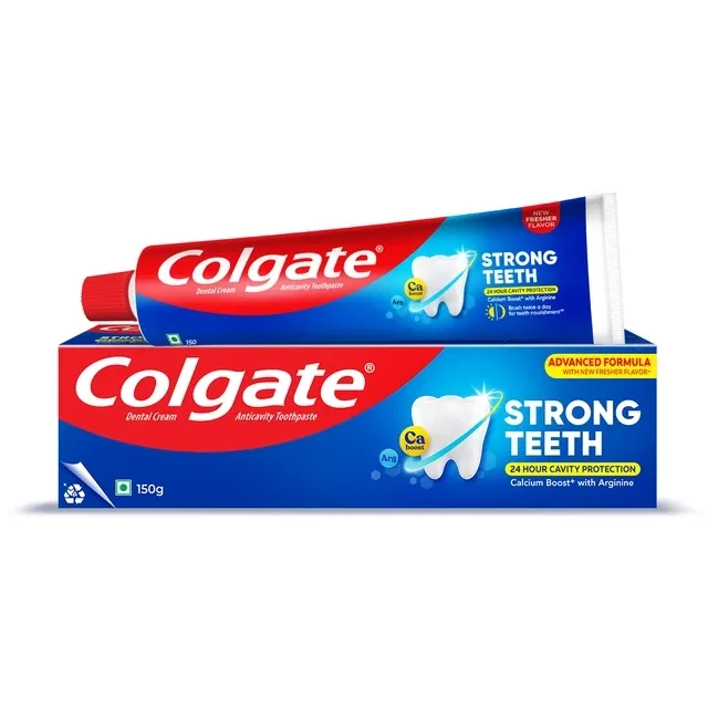 Colgate Strong Teeth Dental Cream Toothpaste 150 g