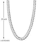 Silver Plated Alloy Chain for Men
