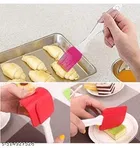 Silicone Spatula with Oil Brush for Kitchen 