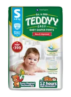 Teddyy Baby Easy Diapers Pants Small 42 Units