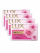 Lux Radiant Glow Rose Soap 4X43 g (Pack Of 4)