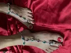 Anklets with Toe Ring for Women 