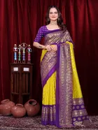 Mysore Silk Printed Saree for Women 