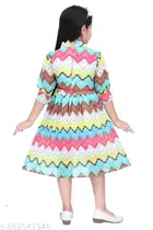 Cotton Blend Frock for Girls 