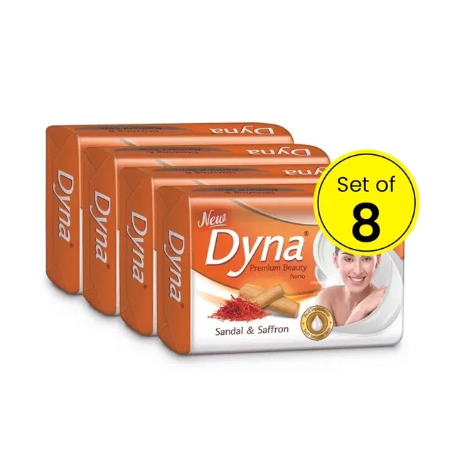 Dyna Sandal & Saffron Extract 8X41 g (Pack of 8)