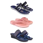 Combo of Flats with Slippers for Women 