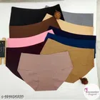 Cotton Blend Briefs for Women (Multicolor, S) (Pack of 4)