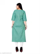 Chevron Embroidered Kurti for Women 