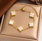 Gold Plated Stainless Steel Bracelets for Women