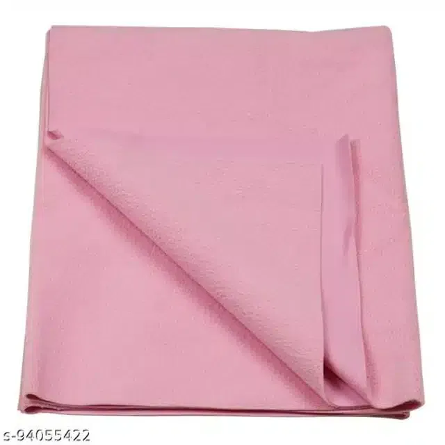 Cotton Mattress Protection Sheet (Baby Pink, 28x20 inches)