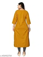 Floral Cotton Blend Kurti for Women 