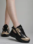Solid Mesh Sneakers for Women 