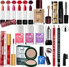 G4U Festive Makeup Kit for Woman With 6 Lipsticks (A75) (Pack of 17)