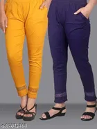 Cotton Lycra Trouser for Women 