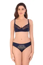 Cotton Non Padded Lingerie Set for Women 
