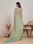 Two-Tone Chiffon Saree for Women 