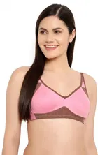 Cotton Blend Non Padded Bra for Women 