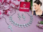 Silver Finish Lightweight Jewellery for Women 