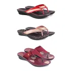 Combo of Slippers & Flats for Women 