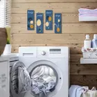 KC Arts Artistic 4pieces Wall Hanging 16x12inch