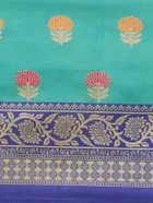 शारदा क्रिएशन मैसूर सिल्क प्रिंटेड साड़ी 