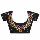 SVB साड़ी प्रिंटेड मैसुर सिल्क साड़ी विद ब्लाउज पीस 