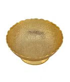 Decorative Bowl gold emboss bowl with spoon