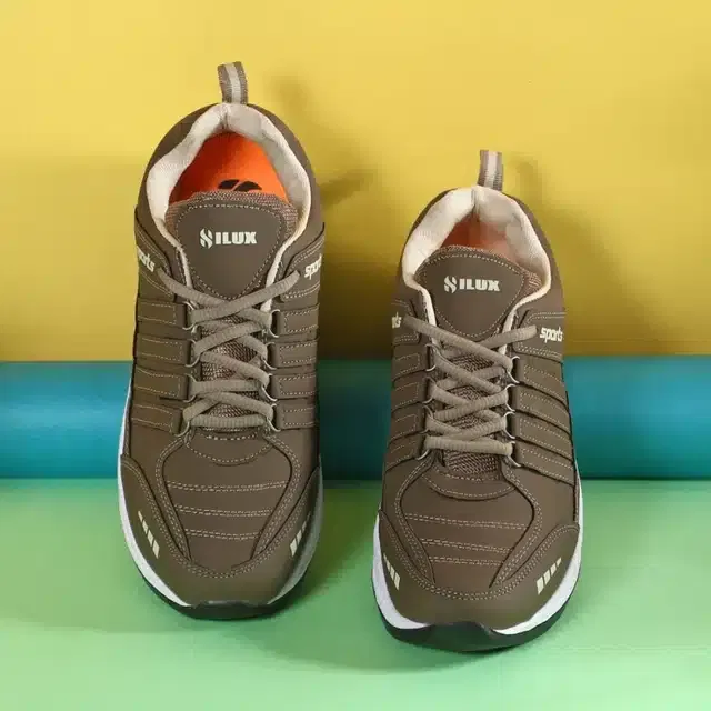 Sports Shoes for Men (Tan, 7)