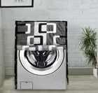 Knit Printed Front Load Washing Machine Cover 