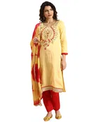 Cotton Unstitched Salwar Suit Fabric for Women 