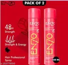 Enzo Hair Spray (420 ml, Pack of 2)