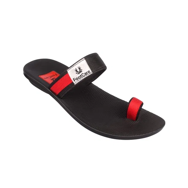 Flip Flops for Men (Black, 8)