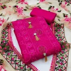 वीमेन अन्स्टिचड ड्रेस मटेरियल सूट 