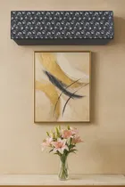 Polyester 1.5 Ton AC Cover, Multicolor