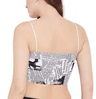 Cotton Blend Lightly Padded Wire Free Sports Bras for Women 