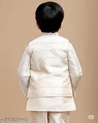 Embroidered Cotton Kurta Set for Boys 