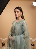 Bandhani Printed Jaipuri Designs Embroidered Top Bottom Duppata for Women 