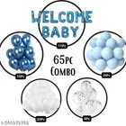 55 Pcs Balloons Decoration Kit, Multicolour, Set of 1