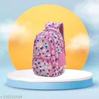 Polyester Backpack Bag, Pink