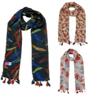 Chiffon Printed Scarves for Women & Girls 
